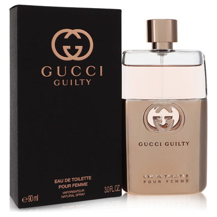 Gucci Guilty Pour Femme by Gucci Eau De Toilette Spray 3 oz (Women)