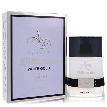 Ab Spirit Millionaire White Gold by Lomani Eau De Parfum Spray 3.3 oz (Men)
